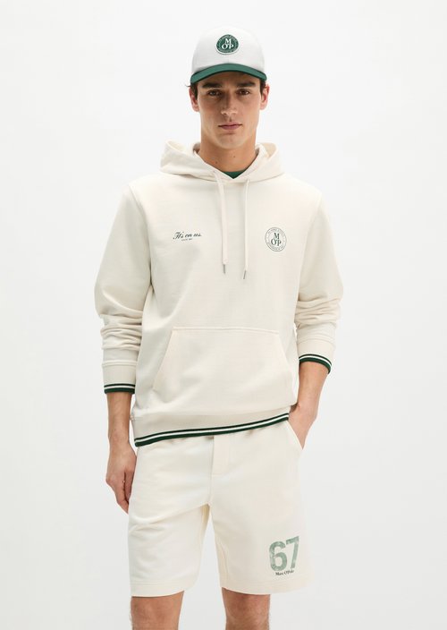 MOP Club '67 Football Hoodie — White Cotton