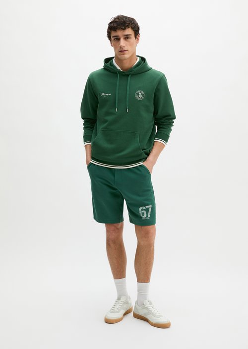 MOP Club '67 Football Hoodie — Ivy Green