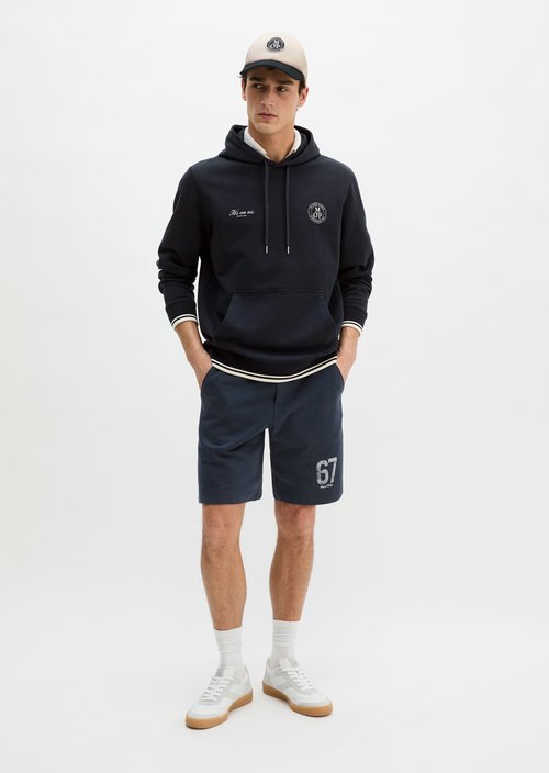 MOP Club '67 Football Hoodie — Dark Navy