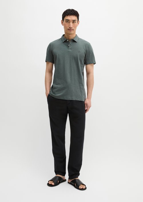 Polo shirt jersey slim — Skipping Stone