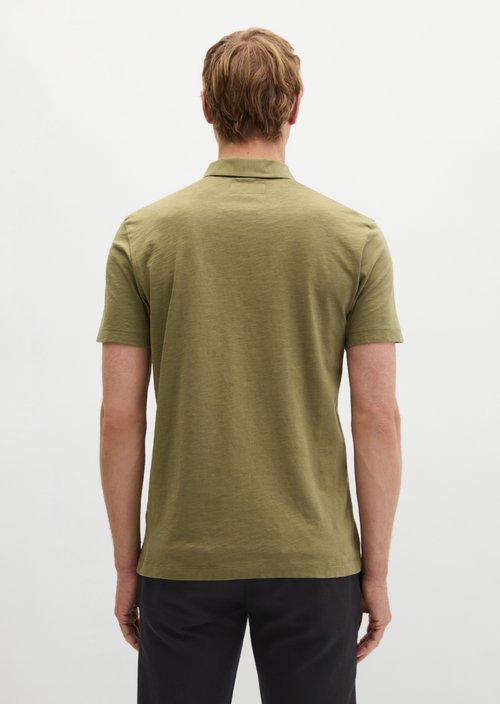 Polo shirt jersey slim — Fresh Seaweed