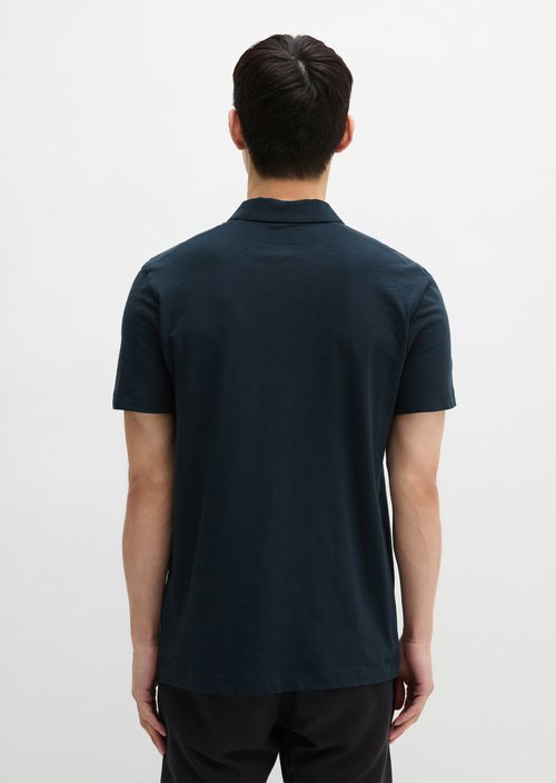 Polo shirt jersey slim — Dark Navy
