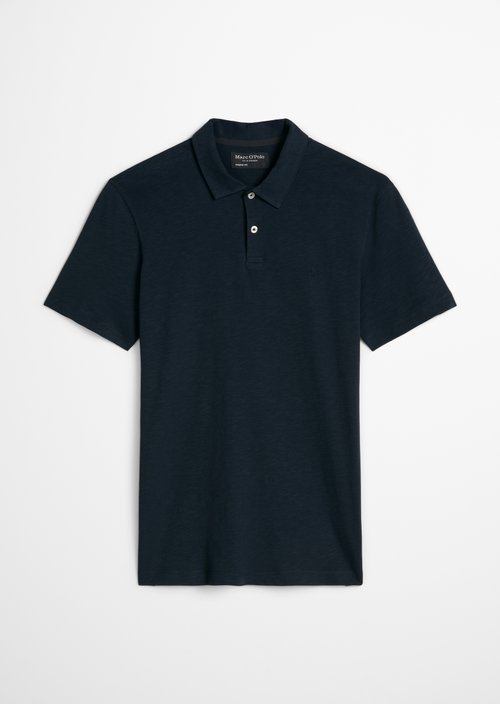 Polo shirt jersey slim — Dark Navy