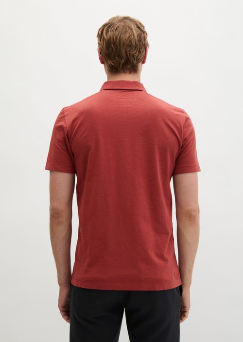 Polo shirt jersey slim — Cedar Wood