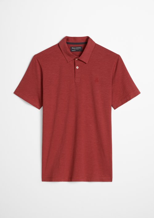 Polo shirt jersey slim — Cedar Wood
