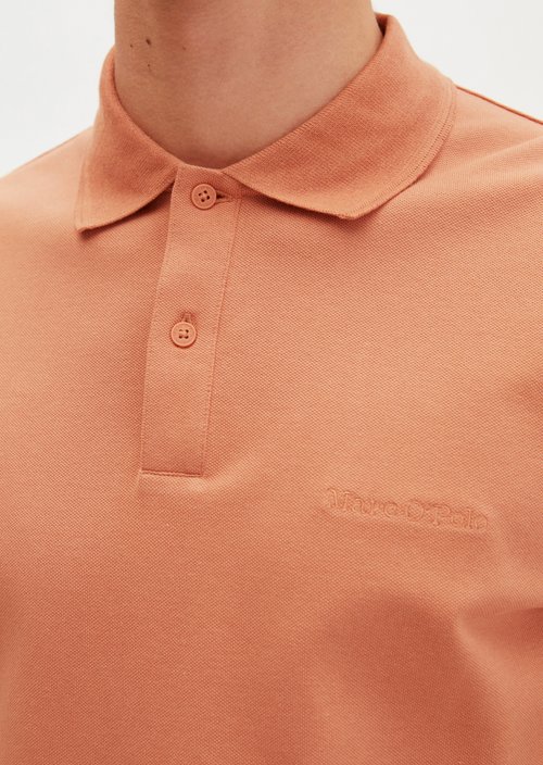 Polo shirt piqué slim — Faded Coral