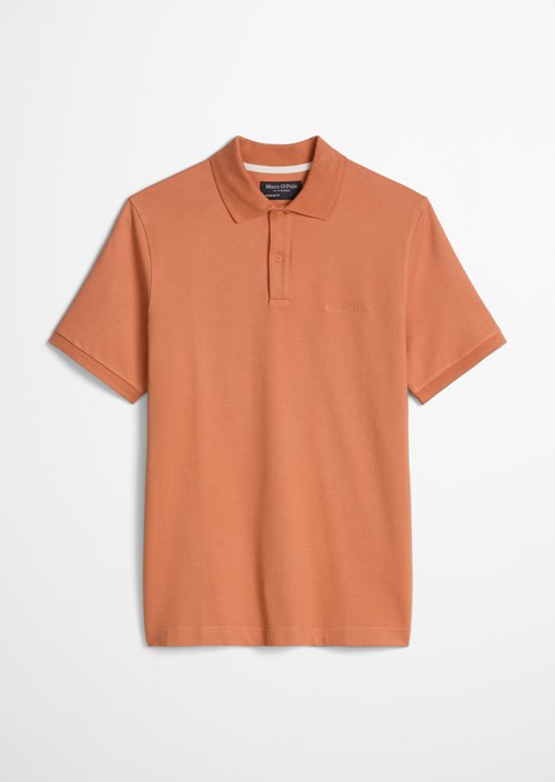 Polo shirt piqué slim — Faded Coral