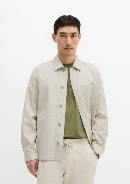 Overshirt — Grey Silk