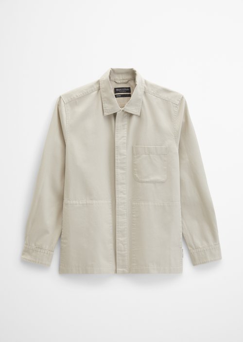 Overshirt — Grey Silk