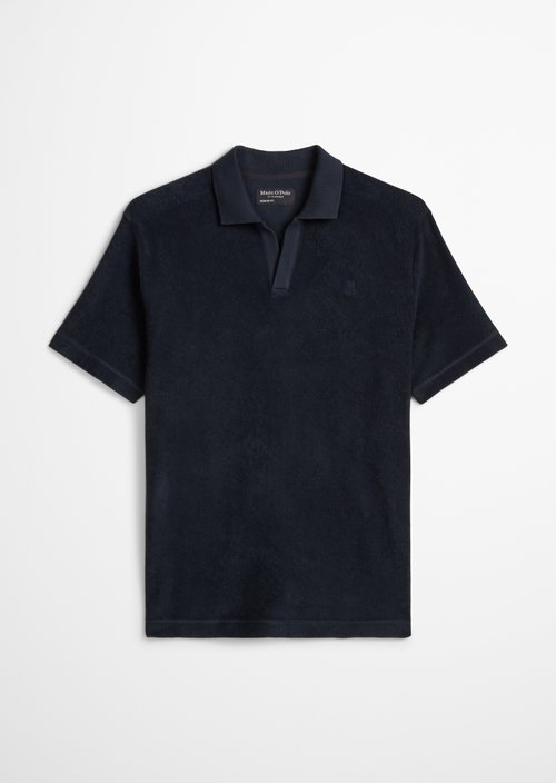 Polo shirt Towel. jersey regular — Dark Navy