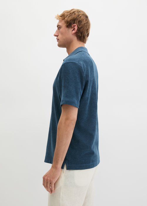 Polo shirt Towel. jersey regular — Stormy Blue