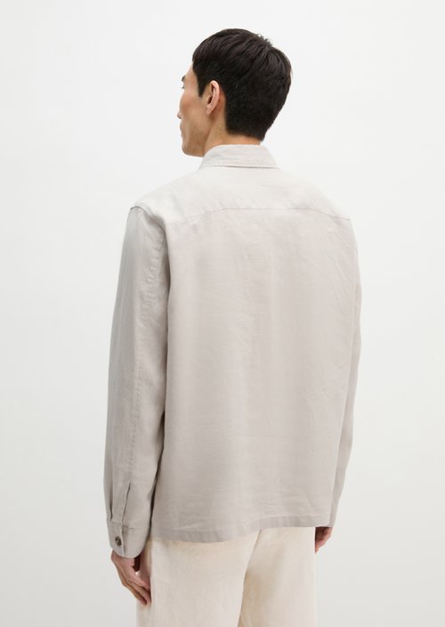Overshirt — Grey Silk