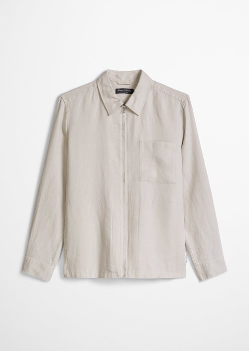 Overshirt — Grey Silk
