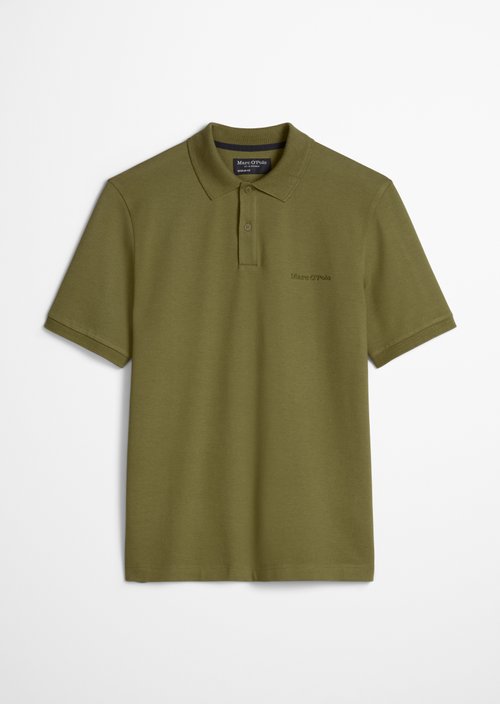 Polo shirt piqué slim — Fresh Seaweed