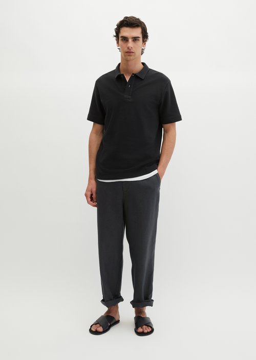 DfC polo shirt jersey regular — Black