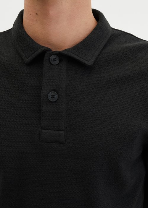 DfC polo shirt jersey regular — Black