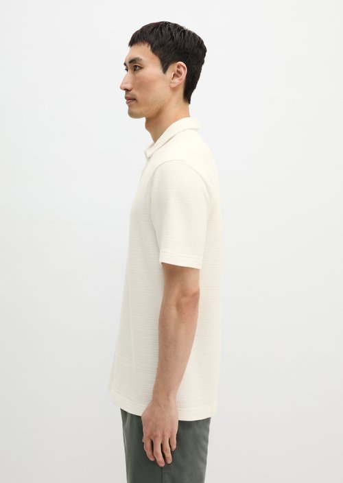 DfC polo shirt jersey regular — Silky White
