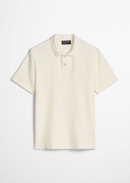 DfC polo shirt jersey regular — Silky White