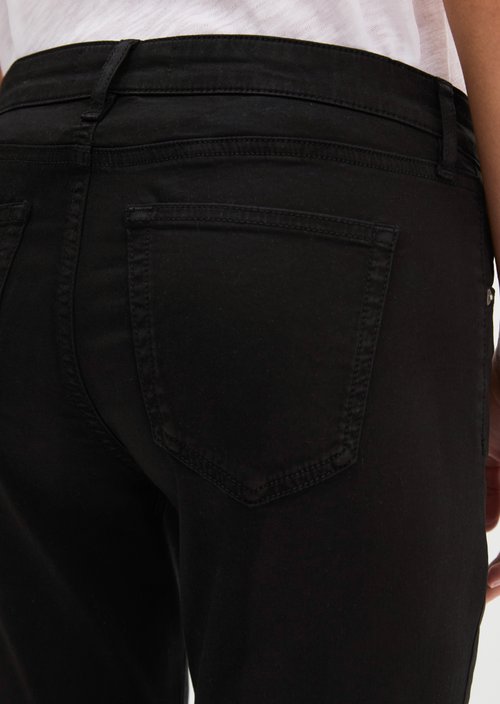 Pants model Lulea slim — Black