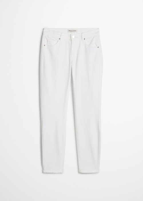Pants model Lulea slim — White