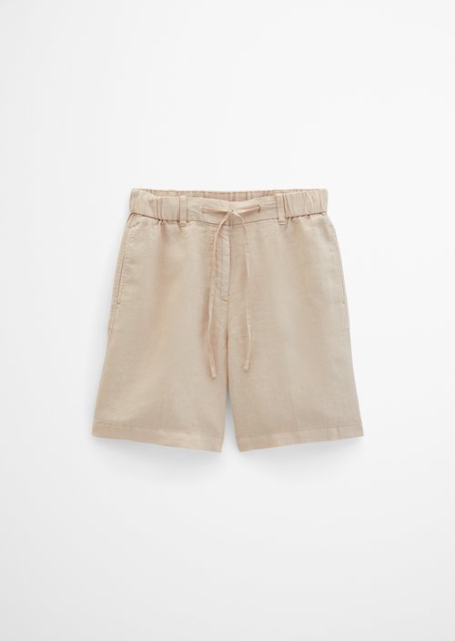 Relaxed linen shorts — Sandpaper