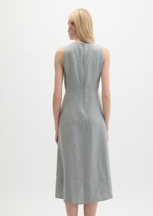 Linen dress shaped — Quiet Sea
