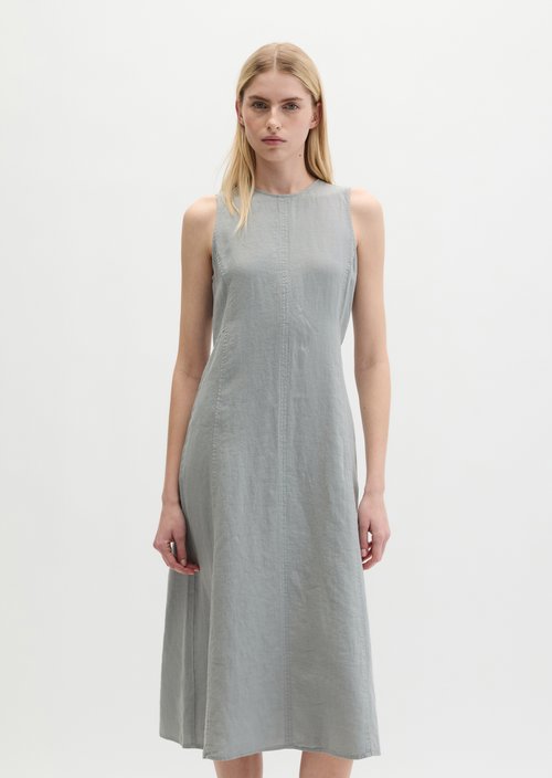 Linen dress shaped — Quiet Sea
