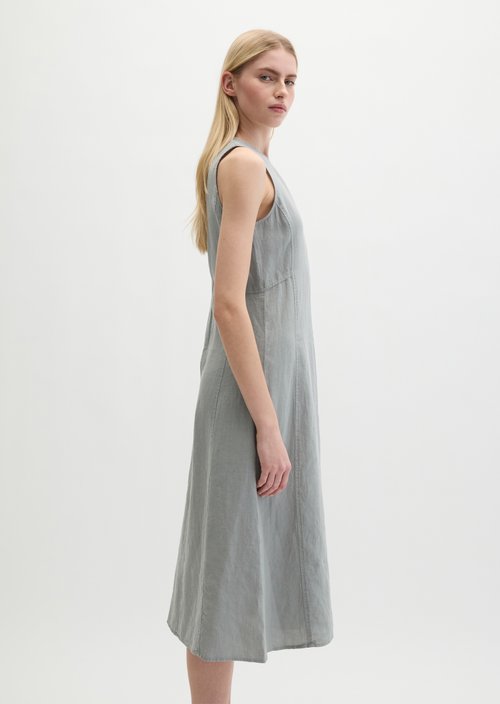 Linen dress shaped — Quiet Sea