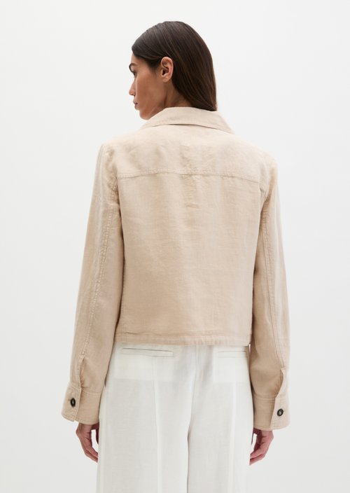 Linen jacket straight — Sandpaper