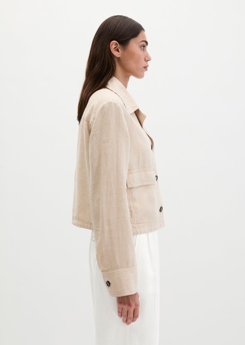 Linen jacket straight — Sandpaper