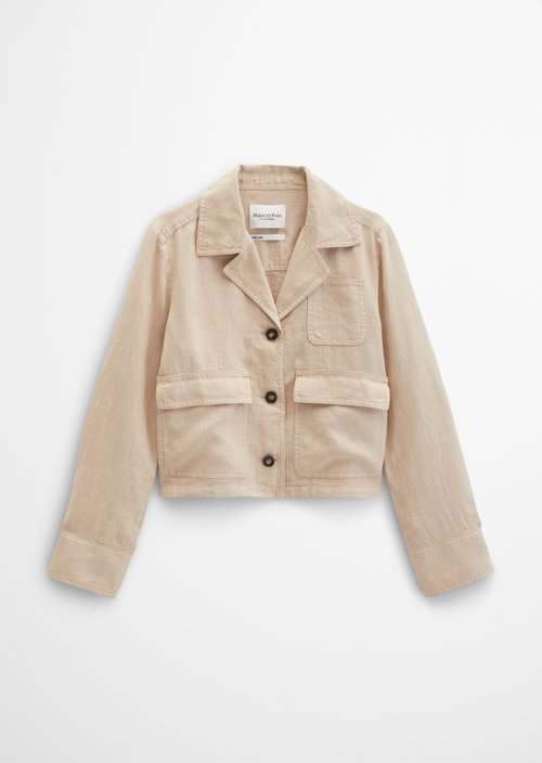 Linen jacket straight — Sandpaper