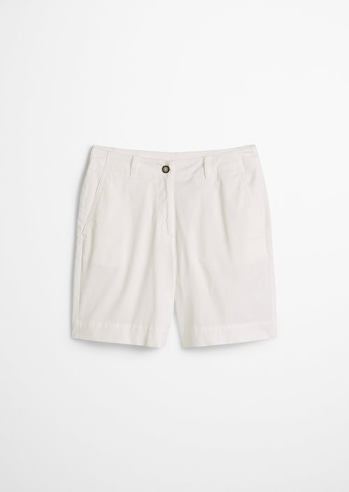 Chino shorts model Lande wide — White