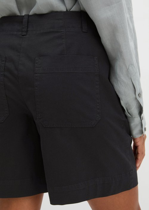 Chino shorts model Lande wide — Deep Night Blue