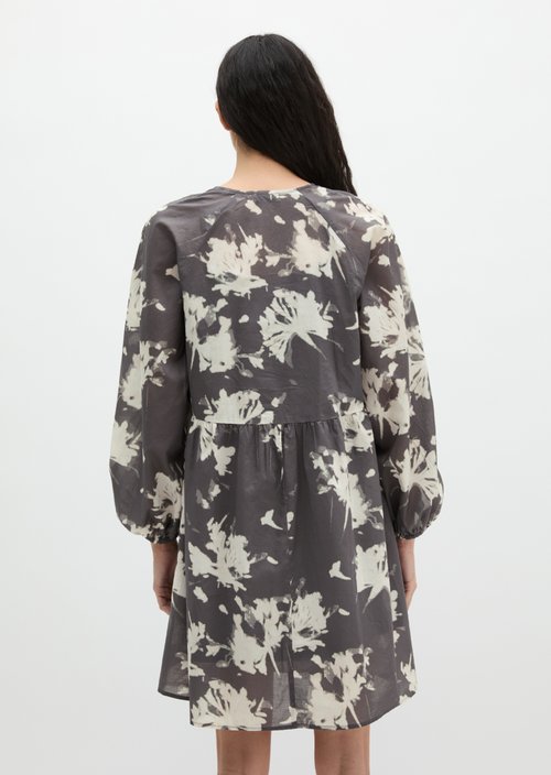 Short summer dress loose — Dark Grey