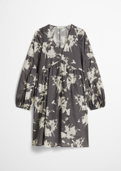 Short summer dress loose — Dark Grey