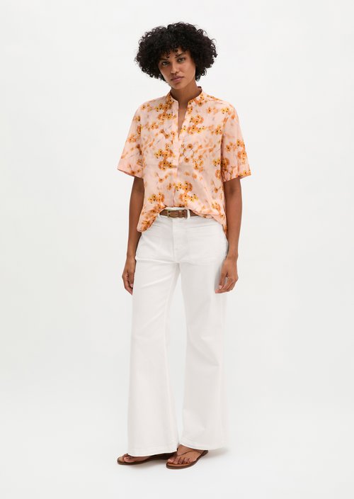 Relaxed blouse — Bright Orange