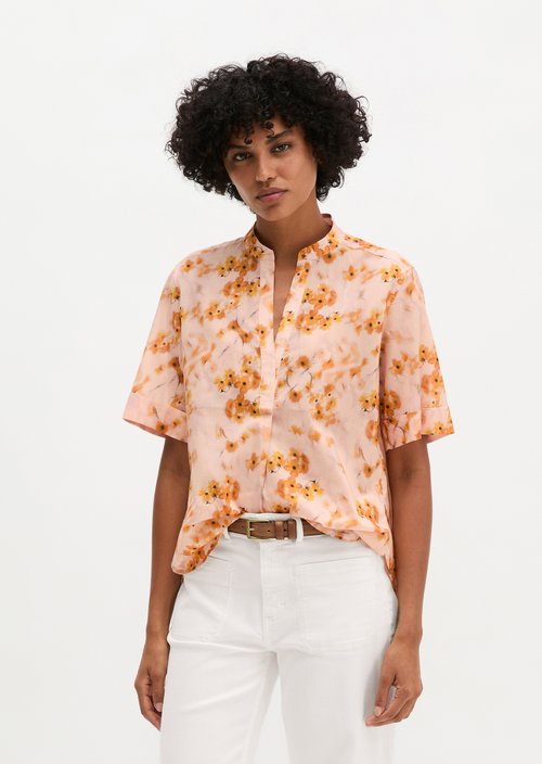 Relaxed blouse — Bright Orange