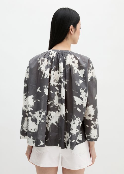 Relaxed blouse — Dark Grey