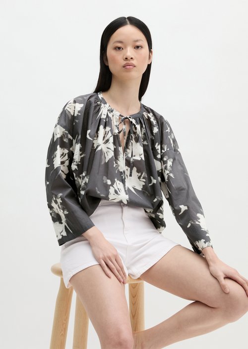 Relaxed blouse — Dark Grey