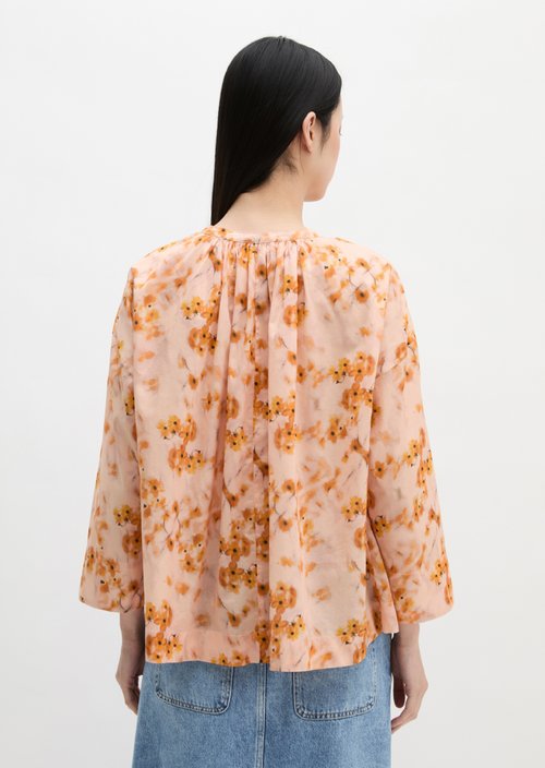 Relaxed blouse — Bright Orange