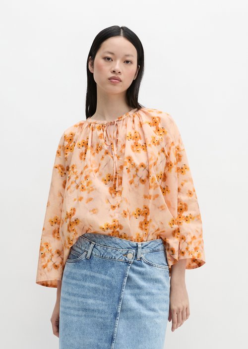 Relaxed blouse — Bright Orange