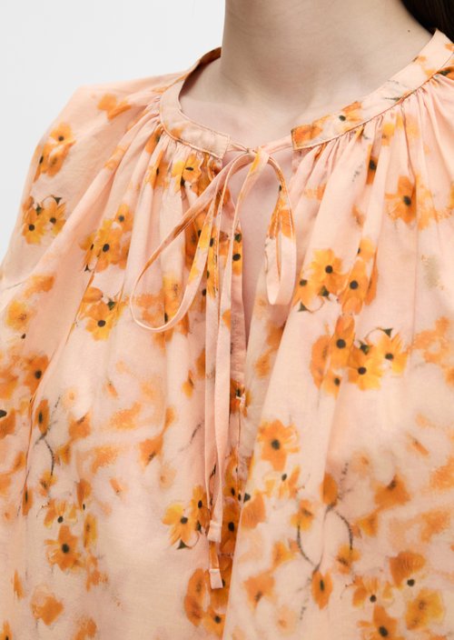 Relaxed blouse — Bright Orange