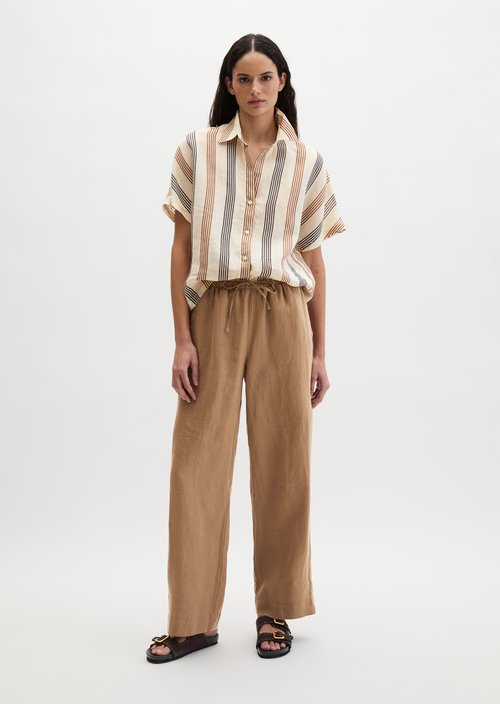 Regular blouse — Light Brown