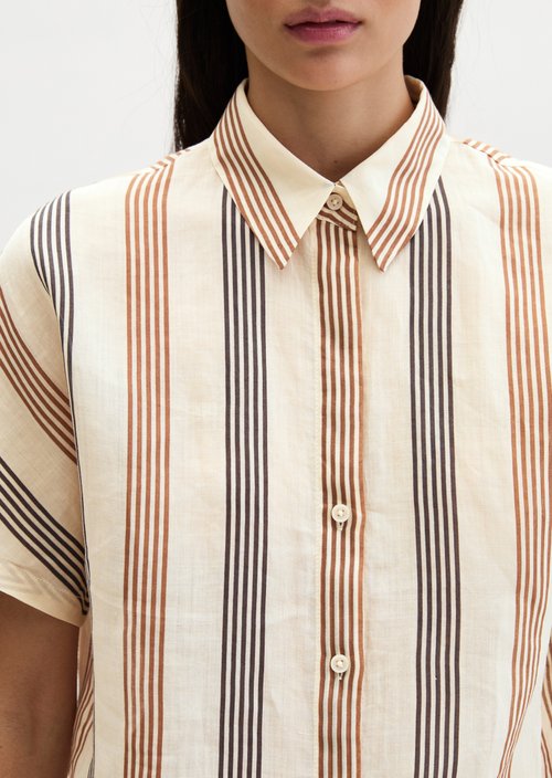 Regular blouse — Light Brown