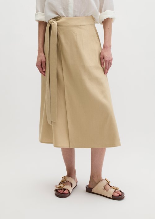 Wrap skirt regular — Sandpaper