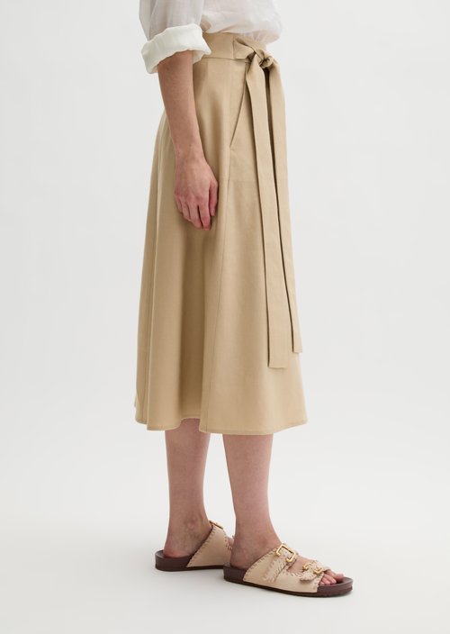 Wrap skirt regular — Sandpaper