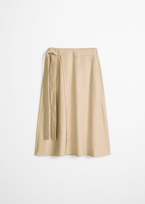 Wrap skirt regular — Sandpaper