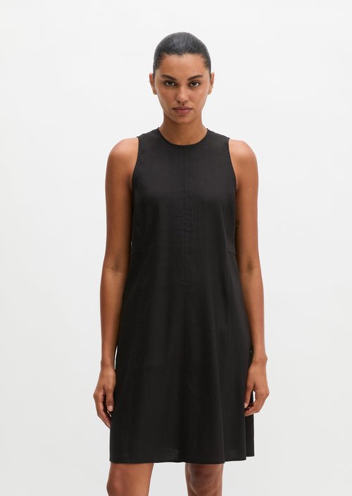 Regular shift dress — Black