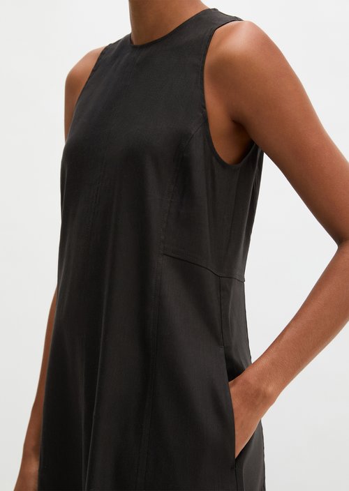 Regular shift dress — Black