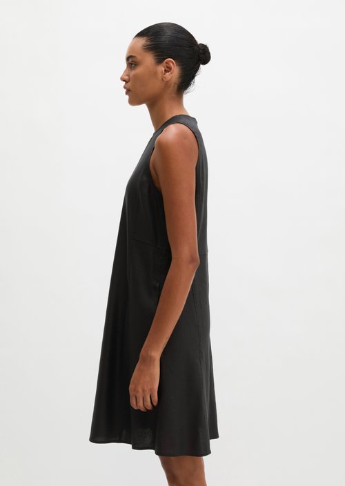 Regular shift dress — Black